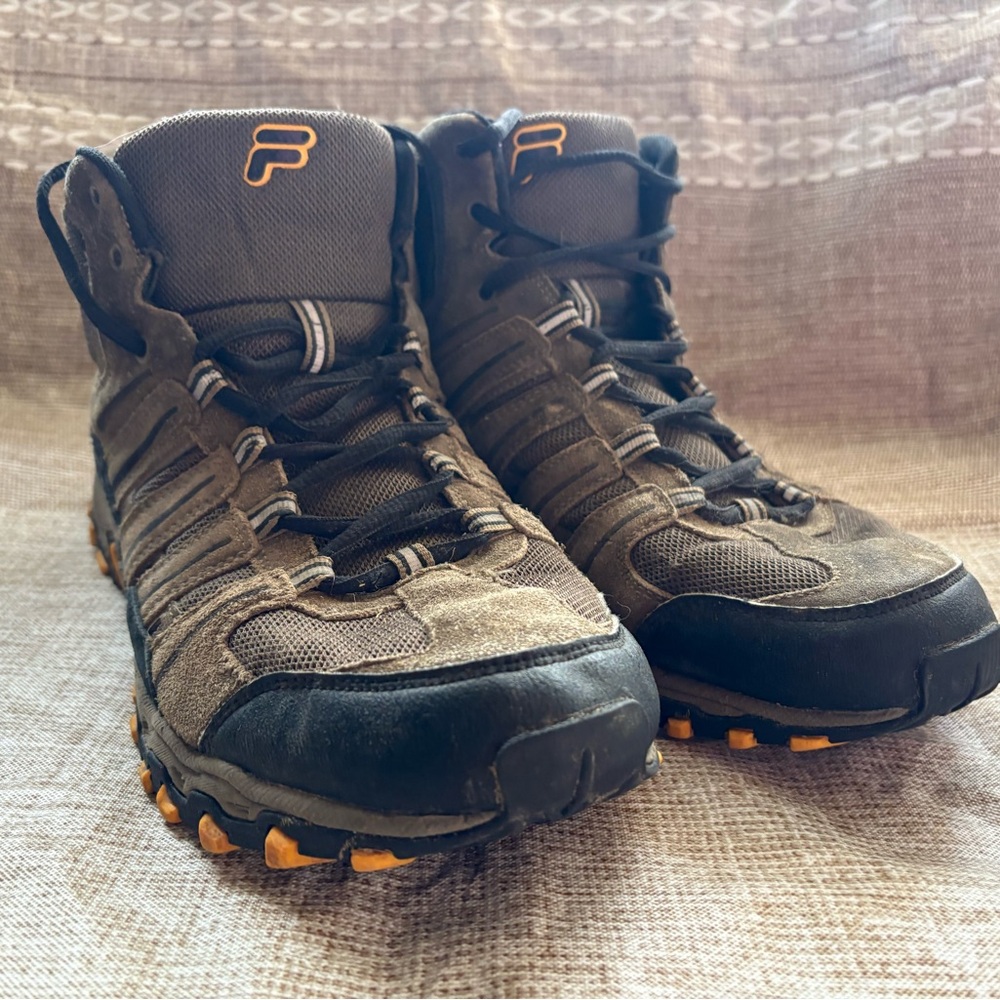 Fila Men's Athletic Shoes - Black and Brown